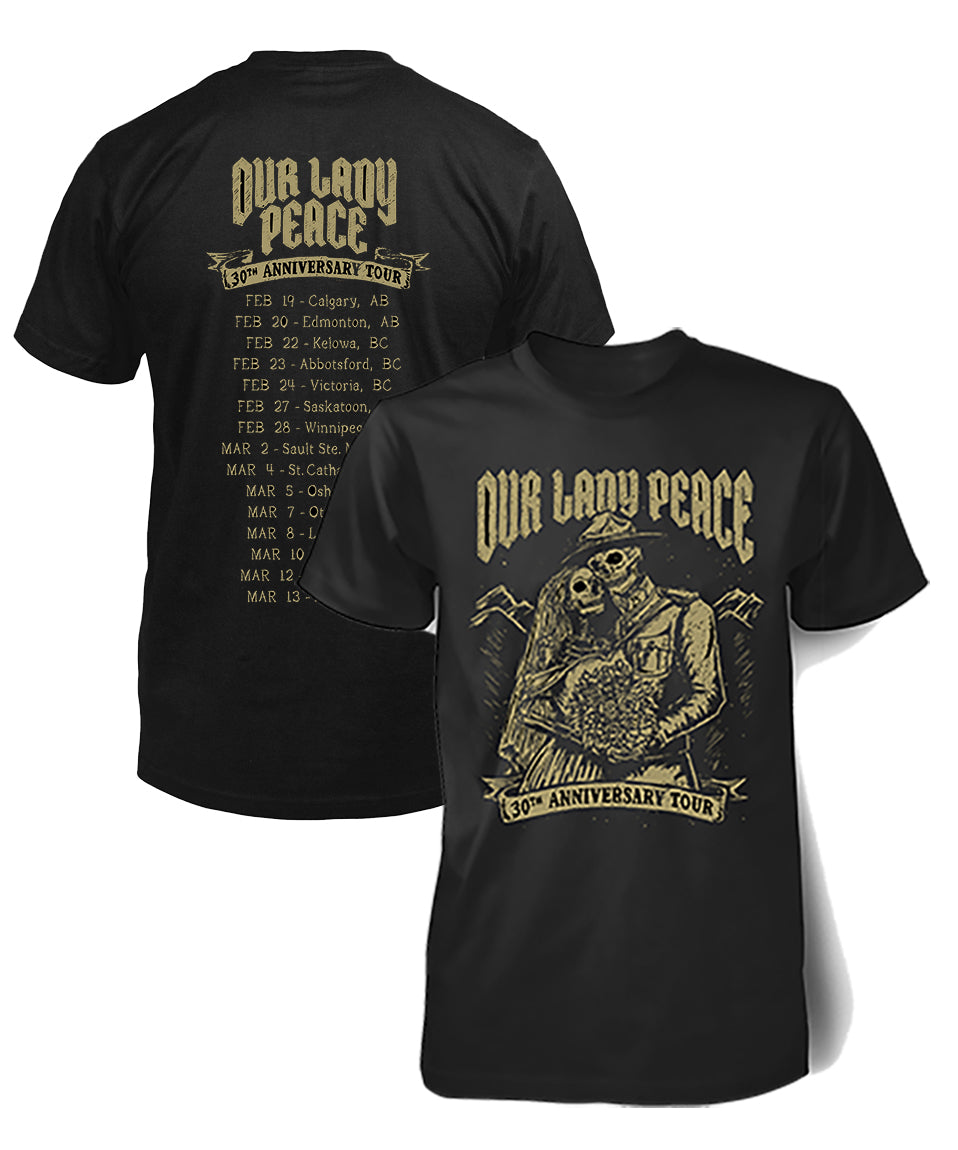 SKELETON 30TH ANNIVERSARY TOUR T-SHIRT