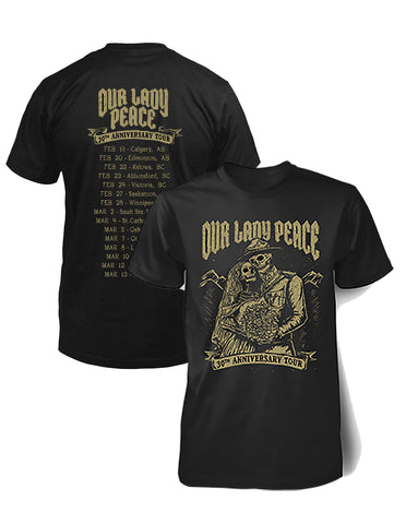 SKELETON 30TH ANNIVERSARY TOUR T-SHIRT