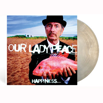 HAPPINESS...IS NOT A FISH THAT YOU CAN CATCH SMOKE VARIANT VINYL
