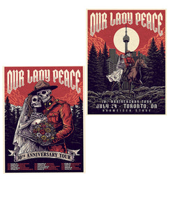 CANADA TOUR 30TH ANNIVERSARY POSTER SET