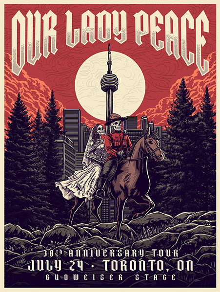 CANADA TOUR 30TH ANNIVERSARY POSTER SET